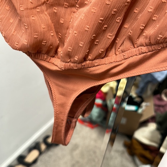 NWT Abercrombie & Fitch Small Bodysuit with Ties - Picture 6 of 7